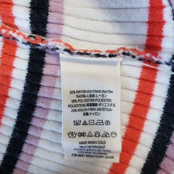 Free People Ribbed Knit Stripe Bodycon Dress - Picture 5 of 5